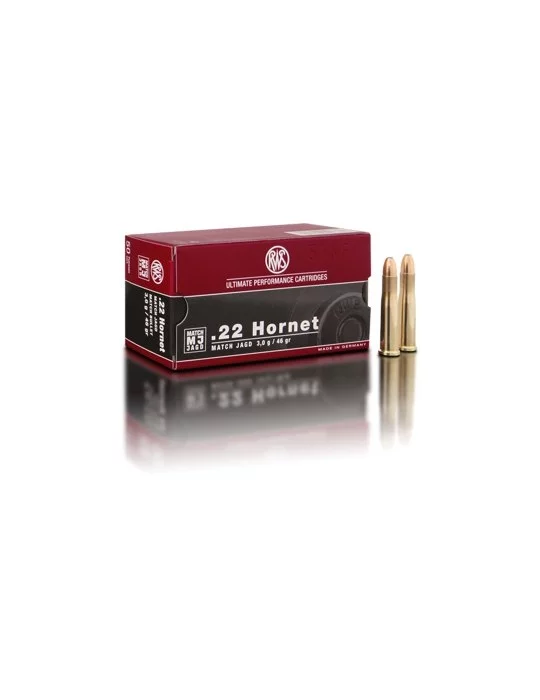 RWS .22 Hornet MJ 46 gr