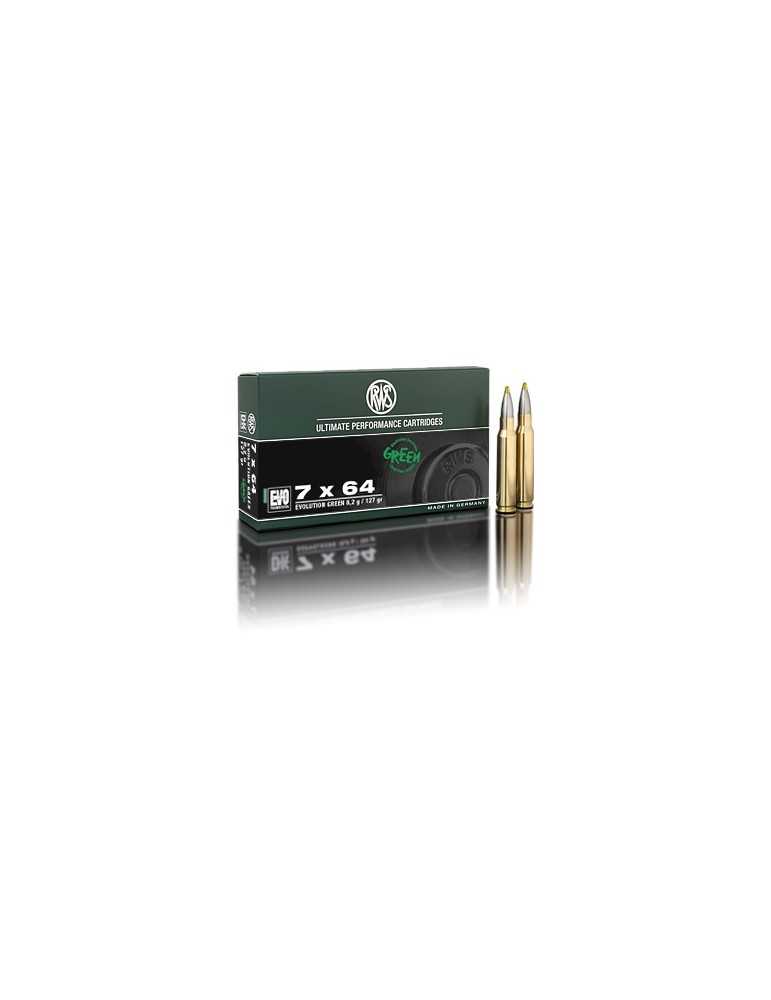 RWS 7x64 EVO Green 127 gr sans plomb