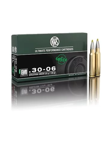 RWS .30-06 Springfield EVO Green 136 gr sans plomb 2