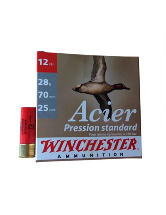 Winchester Steel 28 BP C.12/70 28g cartouche acier