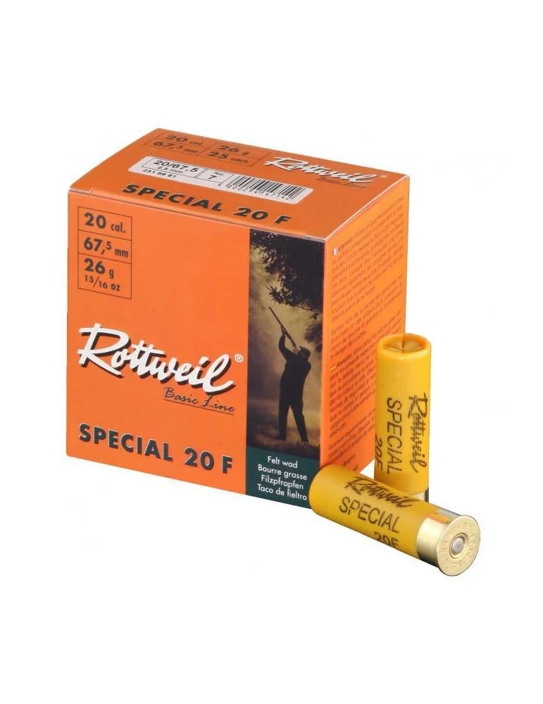 Rottweil Spécial 20F C20/67.5 26g