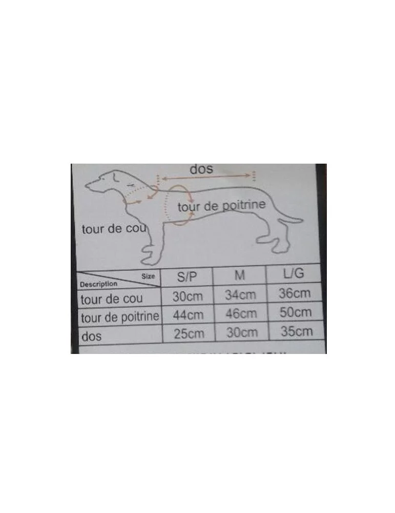 Doudoune Courchevel pour chien