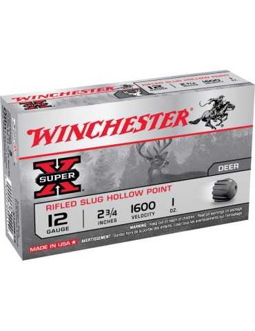 Winchester Super X Hollow Point C.12/70 cartouche à balle* 2