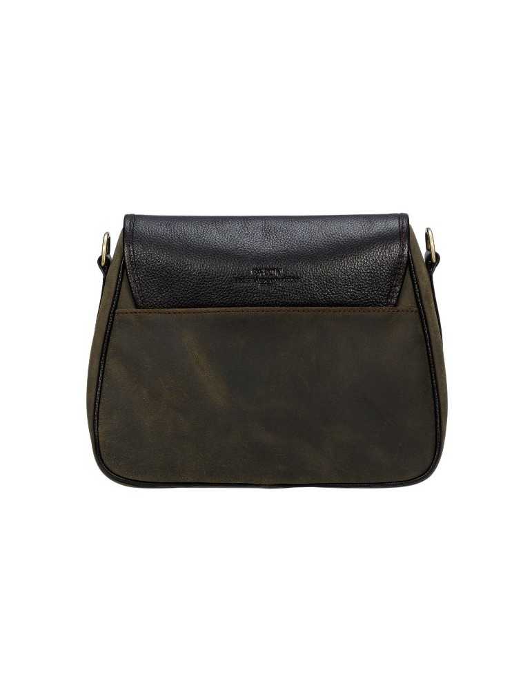 Sac à cartouches en suède vert Baron