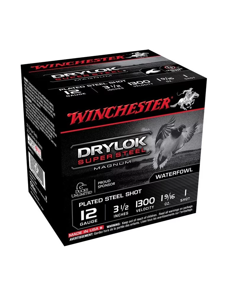 Winchester Drylok HP C.12/89 44g cartouche acier