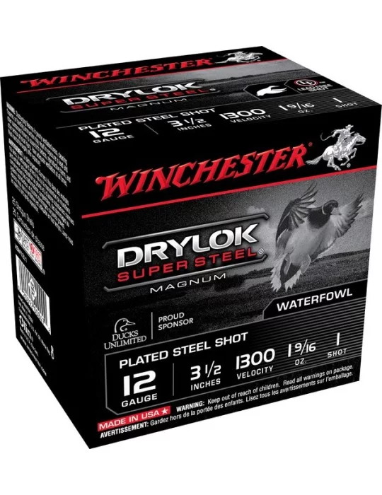 Winchester Drylok HP C.12/89 44g cartouche acier