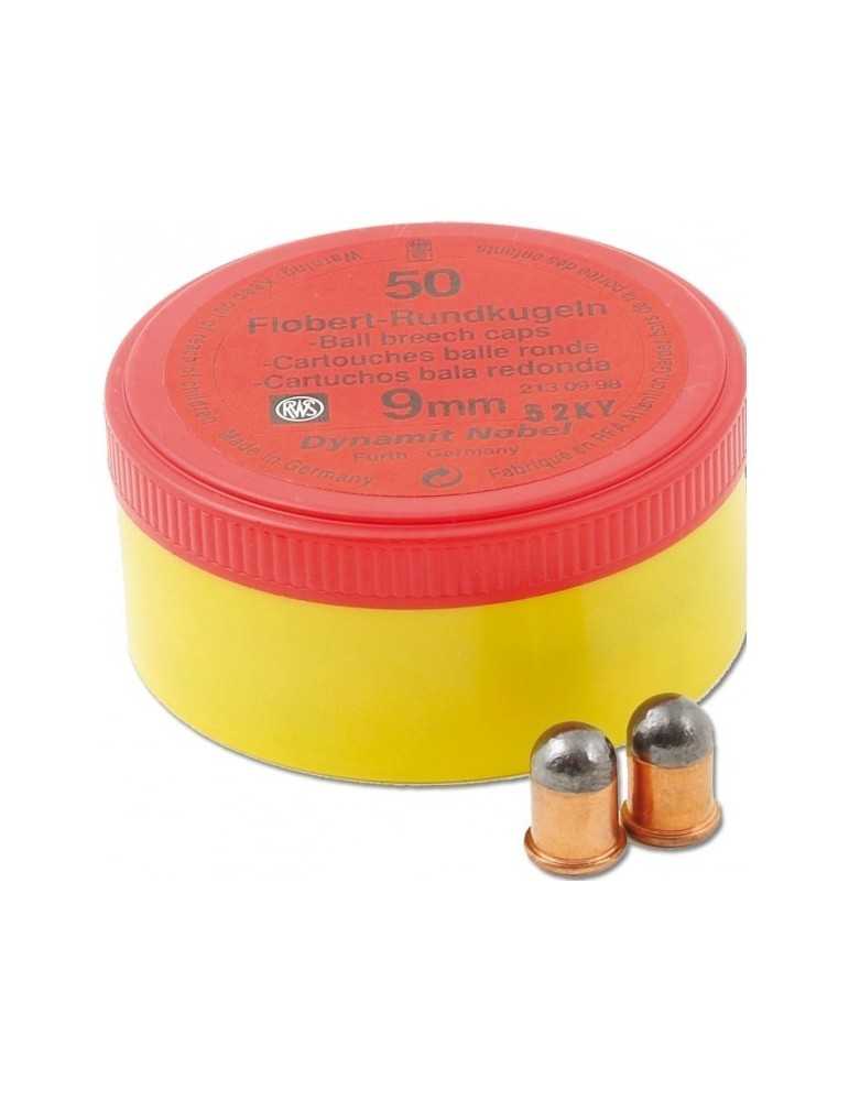 RWS Flobert balle ronde 9 mm par 50