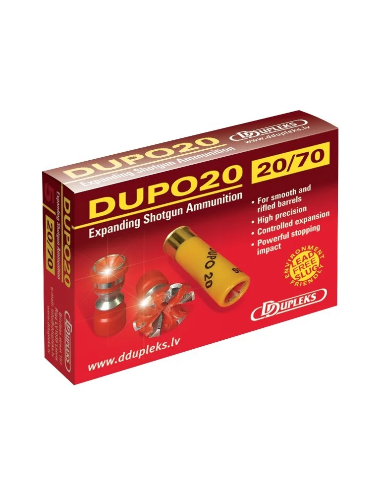 DDupleks Dupo 20 C.20/70 cartouche à balle