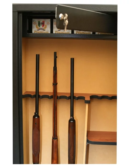 Armoire forte 18 armes avec lunette + coffre int. Executive