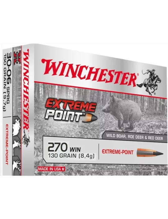 Winchester .270 Win. Extreme Point 130 gr