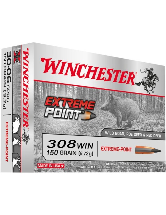 Winchester .308 Win. Extreme Point 150 gr