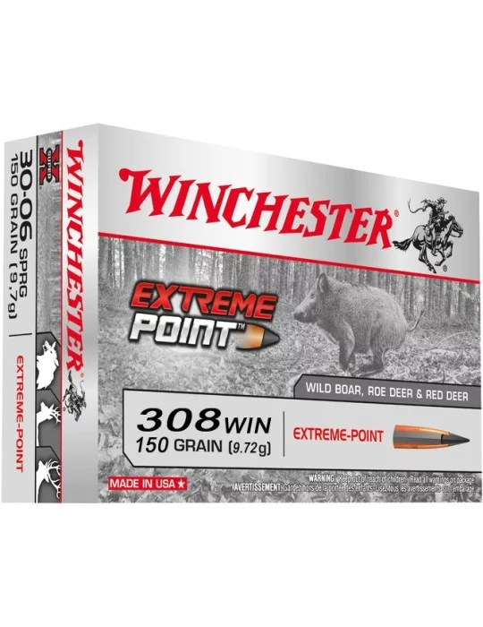 Winchester .308 Win. Extreme Point 150 gr