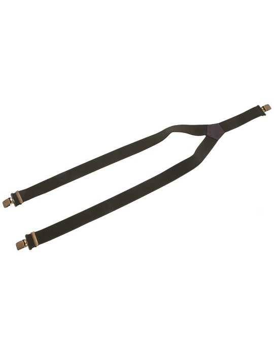 Bretelles à pantalon 50 mm aux passants cuir