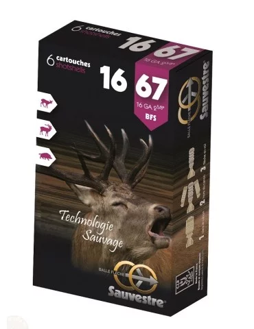 Cartouche à balle BFS Sauvestre C.16/67