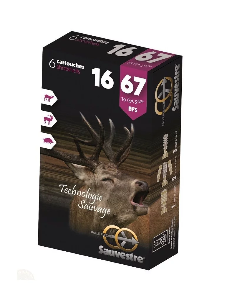 Cartouche à balle BFS Sauvestre C.16/67