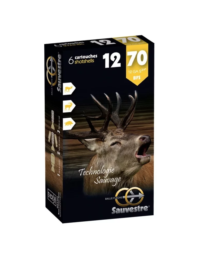 Cartouche à balle BFS Sauvestre C.12/70