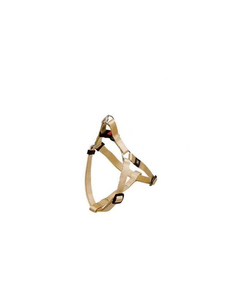 Harnais quick B and B beige 20mm pour chien