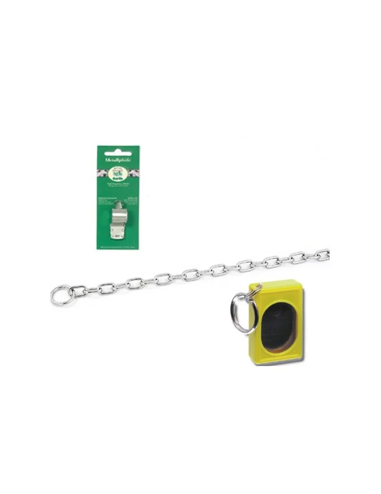 Lot de dressage: collier berger, sifflet et clip-clap pour chien.