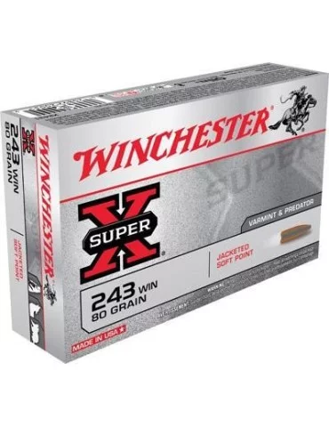 Winchester .243 Win. Power-Point 80 gr
