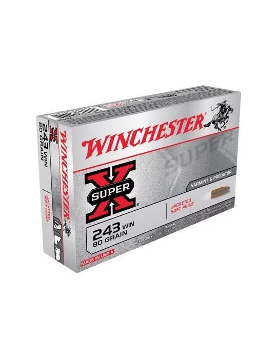 Winchester .243 Win. Power-Point 80 gr