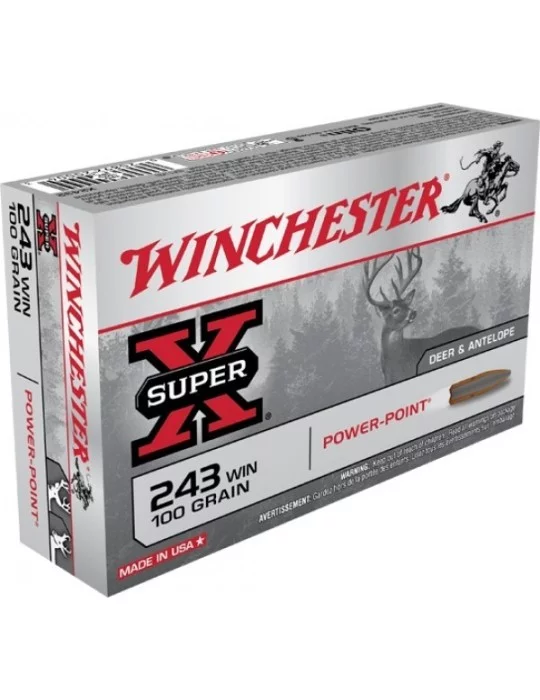 Winchester .243 Win. Power-Point 100 gr