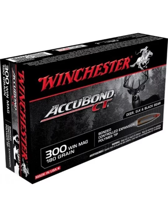 Winchester .300 Win. Mag. Accubond CT 180 gr