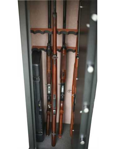 Armoire forte Sentinel Infac 16 armes dont 8 avec lunette + coffre 2