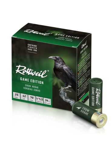 ROTTWEIL Game Edition Corbeau 12/70 – 34 g 2