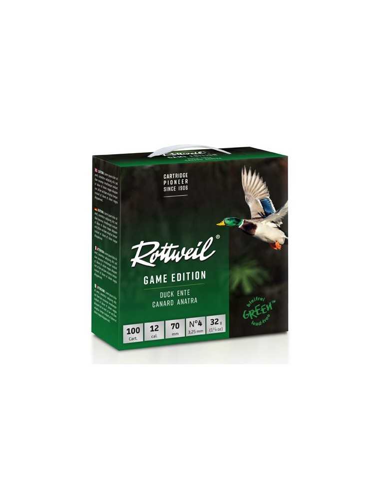 Pack Rottweil Game Edition Canard Basse Pression 12/70 32g
