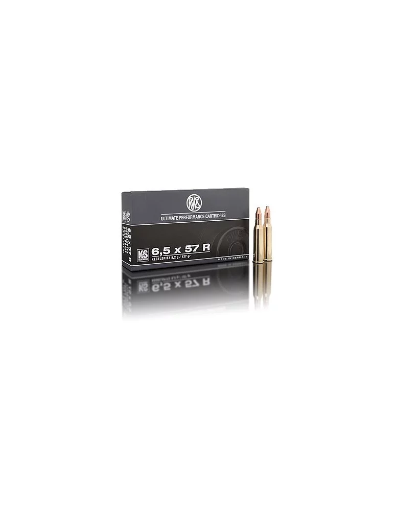 RWS 6.5x57 R KS 127 gr