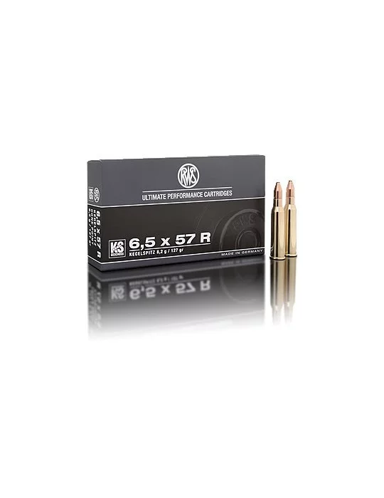 RWS 6.5x57 R KS 127 gr