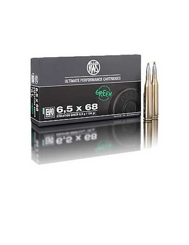 RWS Evolution Green 6.5x68 93 grains