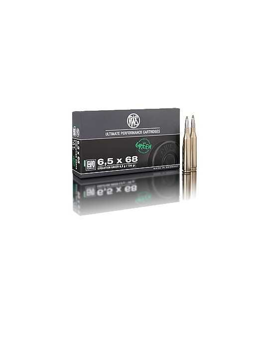 RWS Evolution Green 6.5x68 93 grains