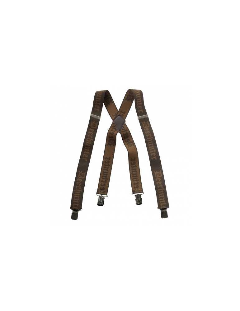 Bretelles vertes aux motifs de chasse Deehunter