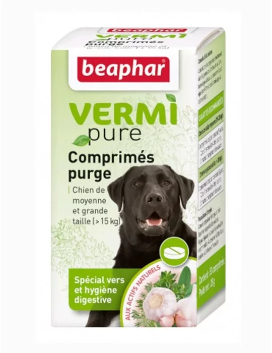 Purge aux plantes VermiPure pour chien