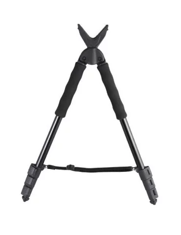 Bipied Scout V62 pivote sur 360° pour tirer sous n'importe quel angle.
