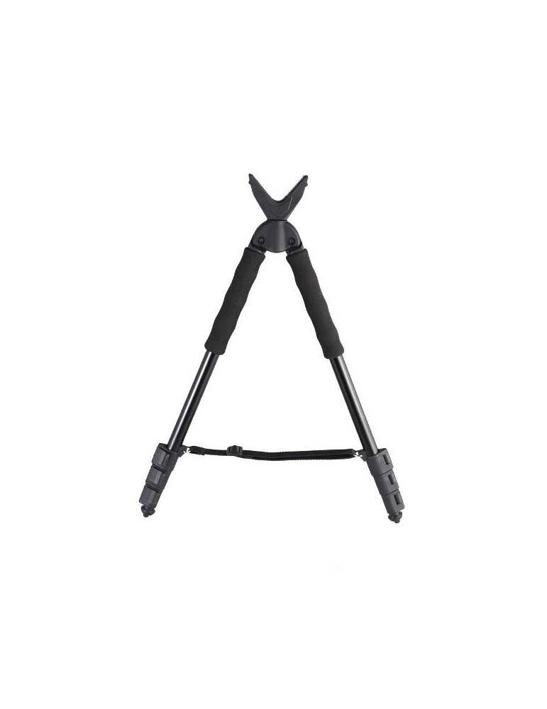Bipied Scout V62 pivote sur 360° pour tirer sous n'importe quel angle.