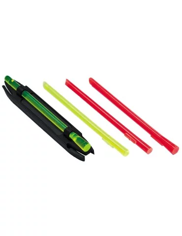 Guidon FO Magnétique 4 fibres Hiviz de chasse 2
