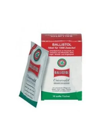 Lingettes d'huile universelle Ballistol