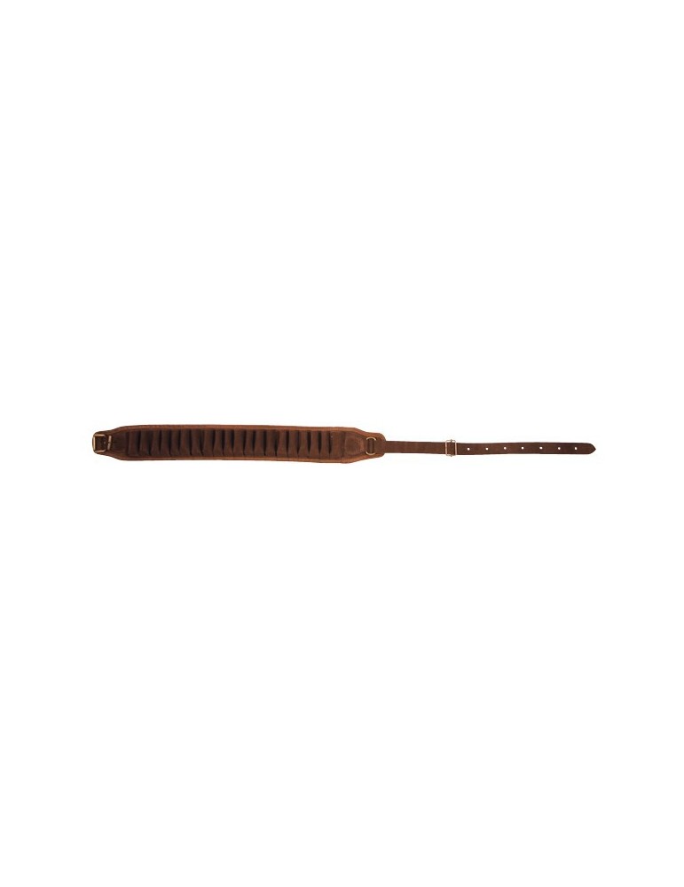 Cartouchière C.12 ou C.16 cuir velours 20 tubes