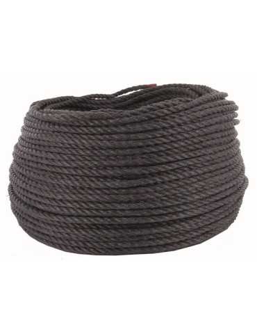 Cable noir Dia. 4 ou 6mm (100m)