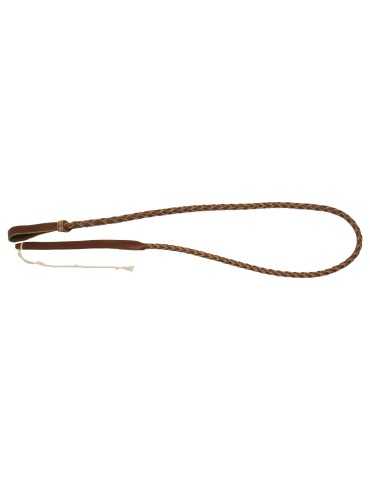 Flotte en cuir tressé de luxe pour fouet - Country