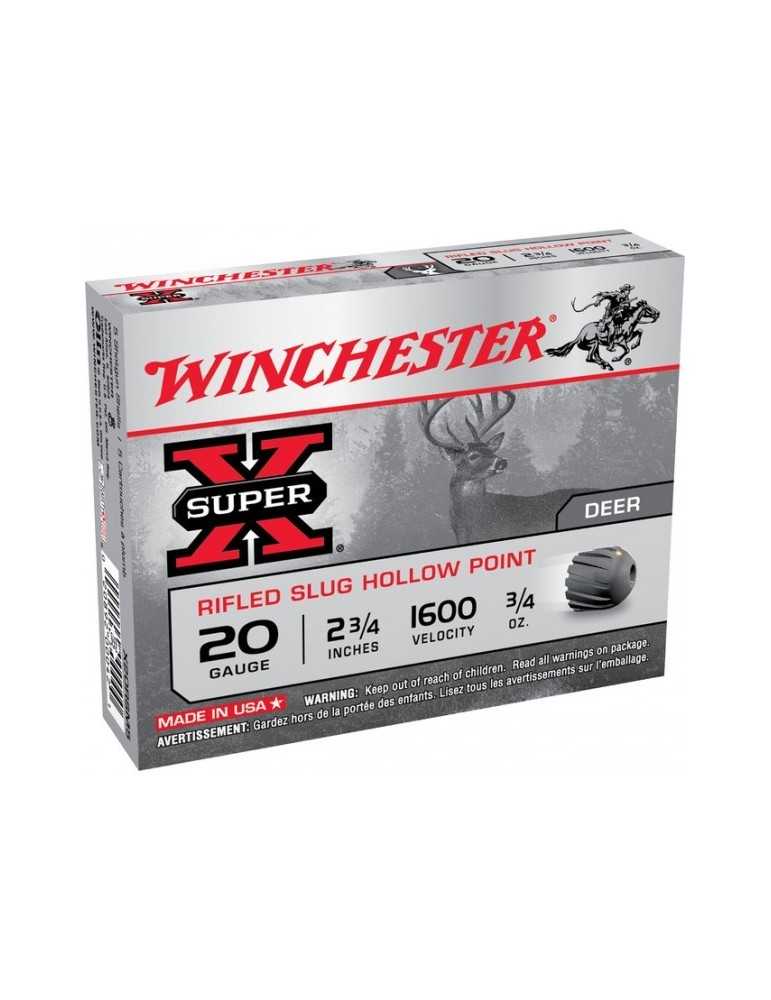 Winchester Super X Hollow Point C.20/70 cartouche à balle