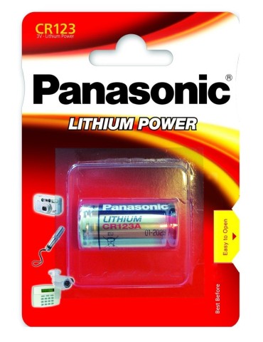 Pile Lithium CR123 Panasonic