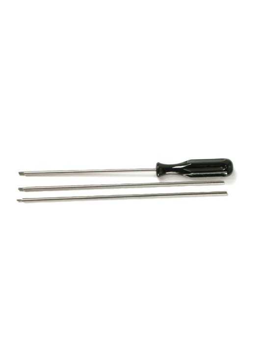 Baguette de nettoyage en acier 3 pièces