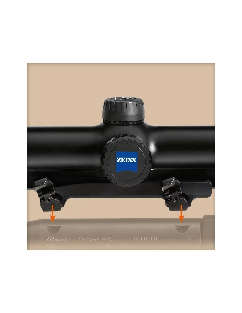 Montage Blaser pour rail ZM