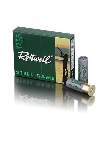 Rottweil Steel Game C.16/67.5 26g Basse Pression*