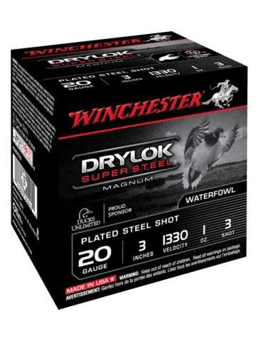 Winchester Drylok HP C.20/76 28g cartouche acier* 2