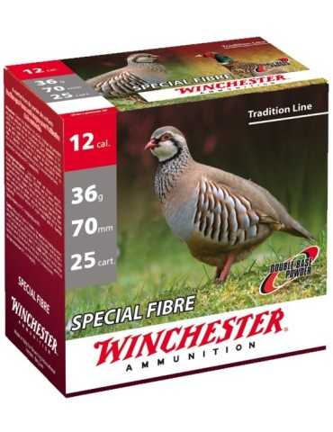 Winchester Special Fibre C.12/70 36g cartouches chasse bourre grasse 2