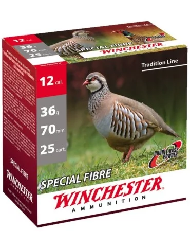 Winchester Special Fibre C.12/70 36g cartouches chasse bourre grasse 2